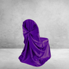 Capa Para Cadeira De Casamento De Cetim Roxo